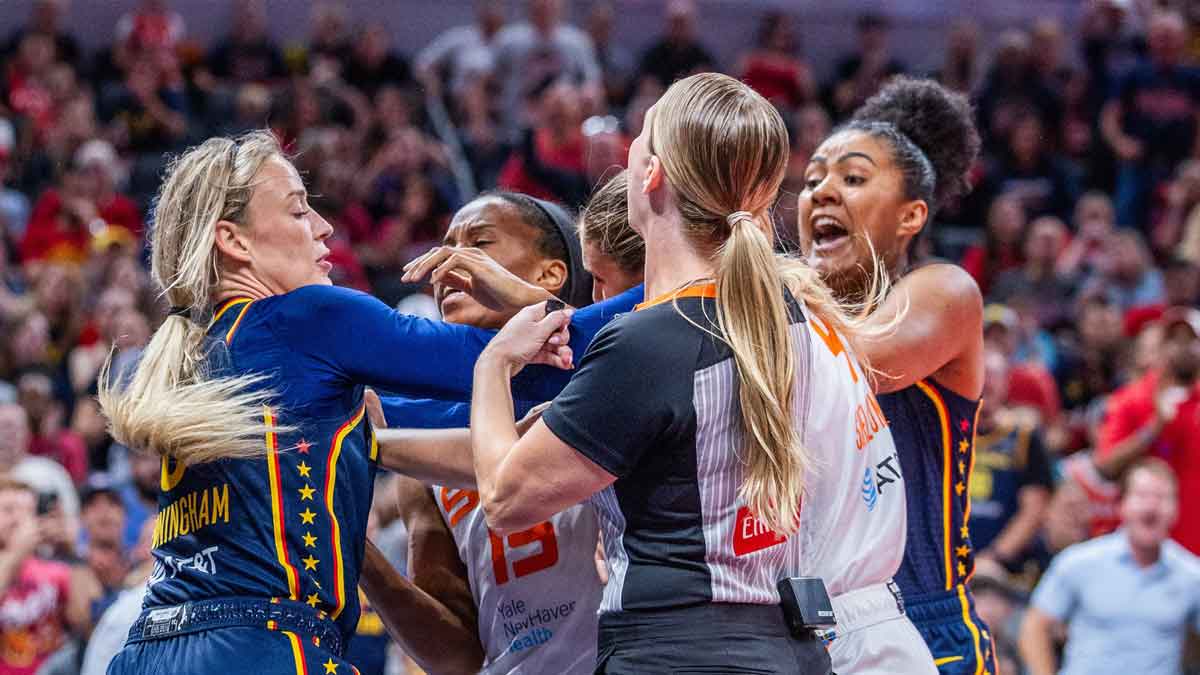 Fever-Sun postgame brawl draws fines from WNBA