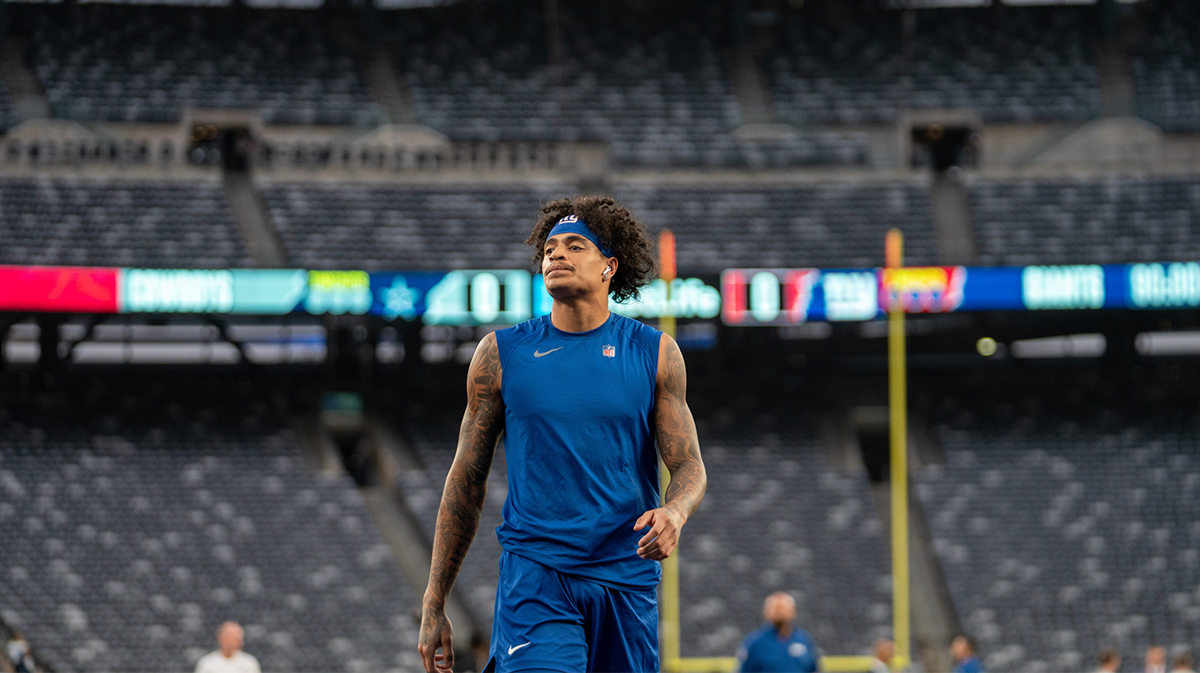 3rd-year Giants receiver fires ‘grudge’ warning to critics