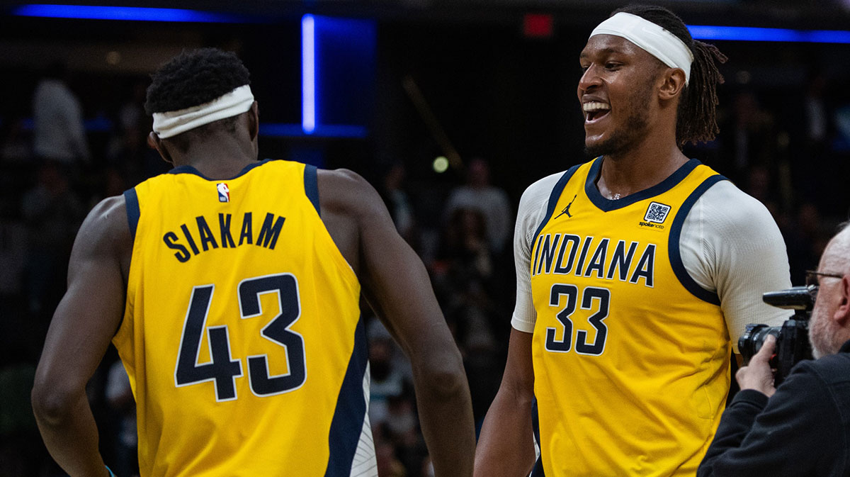 Pacers’ Pascal Siakam drops facial jam, buzzer beater vs Thunder